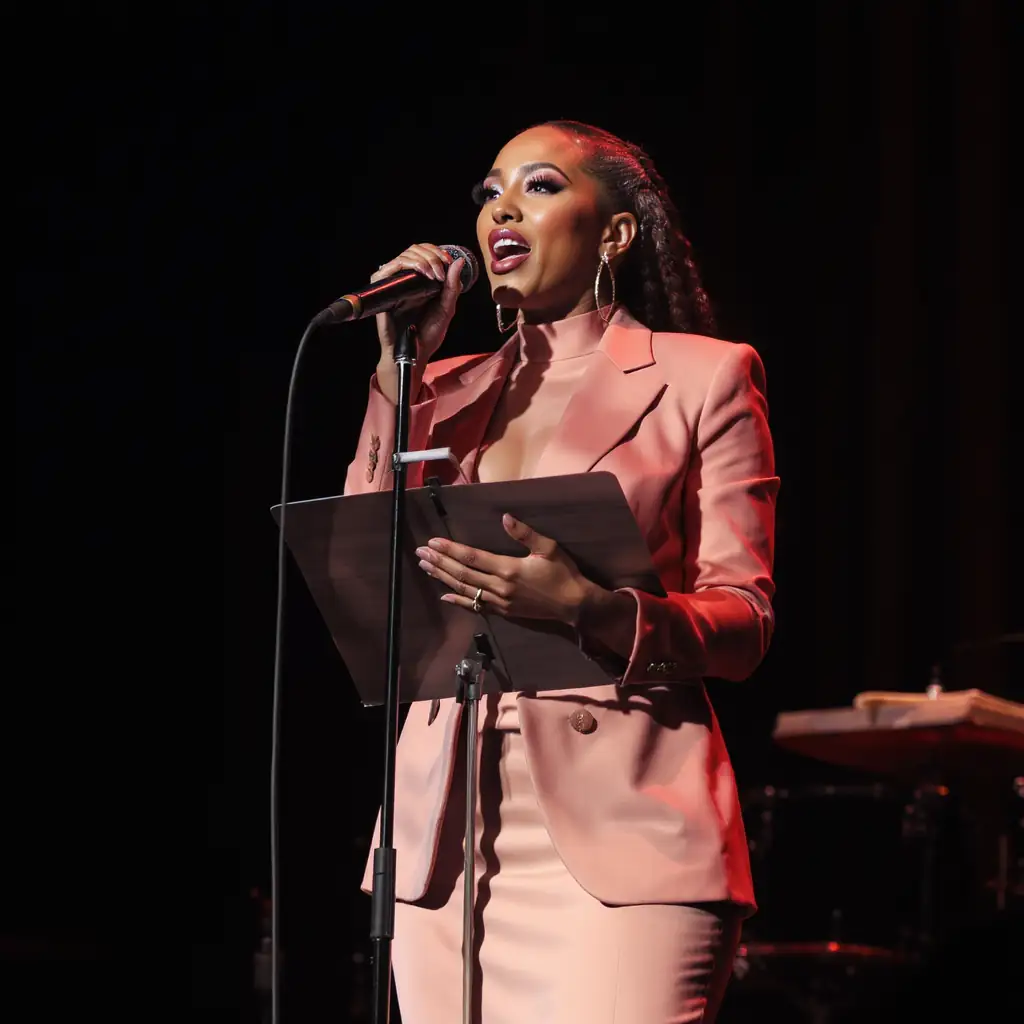 jorja smith - Illustrer la passion et la présence scénique de l'artiste